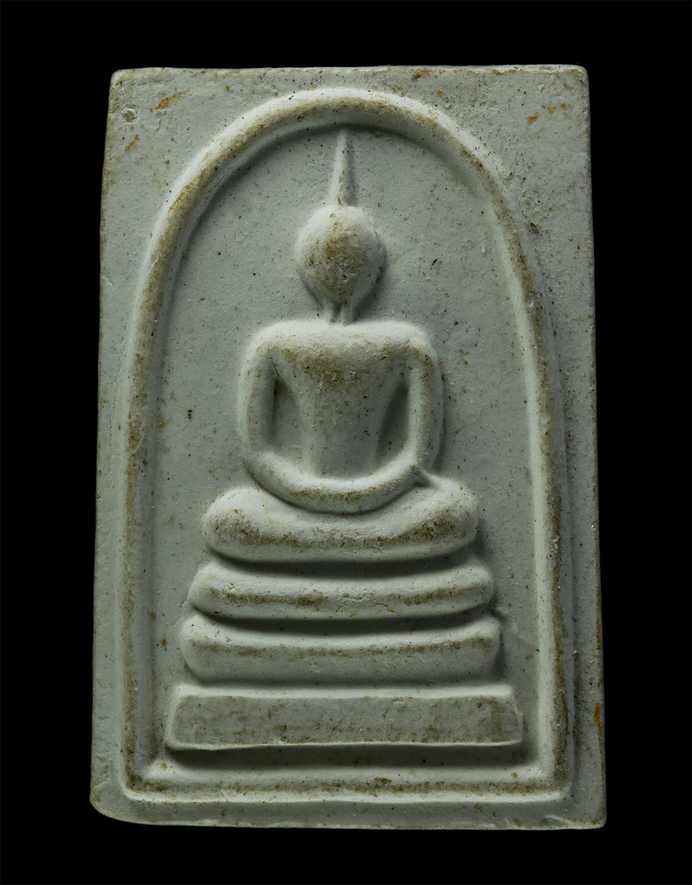 พระผงกล่องขาว17 (105)p.jpg - พระสมเด็จ หลังยันต์ 5 มีจารยันต์ เนื้อผง ไม่ทราบที่ | https://kamulet.in.th